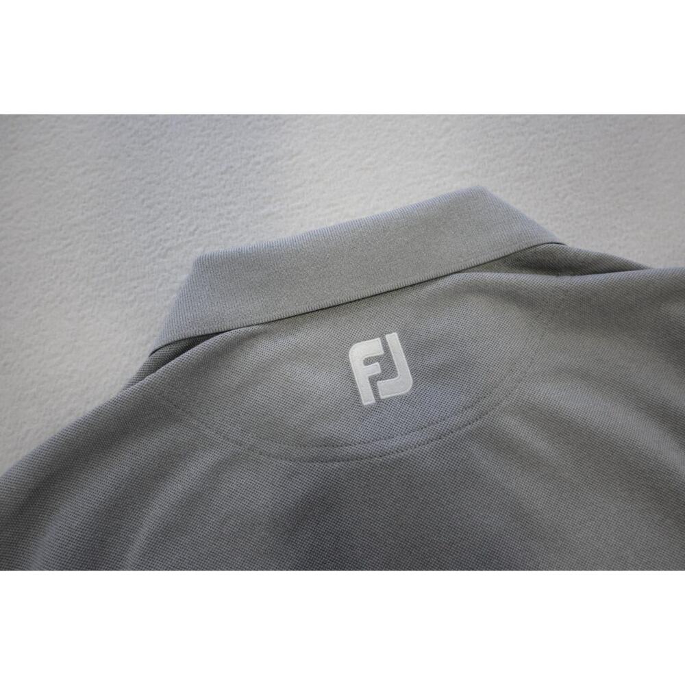 FootJoy Golf Polo Athletic Fit Striped Dry Fitting Golf Shirt‎ Mens Size Medium